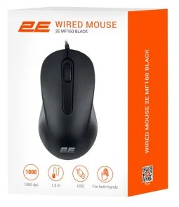 Фото: Миша 2E MF160 Black (2E-MF160UB) № 5 | KTC