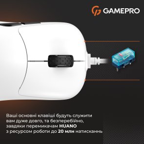 Миша GamePro GM690W White