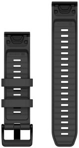 Ремінець Garmin QuickFit 22mm Watch Bands Graphite Silicone (010-13392-07)