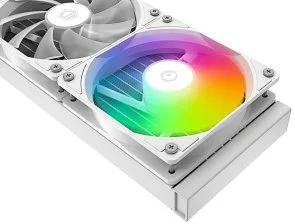 Фото: Система рідинного охолодження ID-COOLING Space LCD SL360 XE White № 4 | KTC