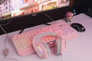 Фото: Гарнітура 2E Gaming HG315 7.1 Pink (2E-HG315PK-7.1) № 12 | KTC