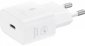 Фото: Зарядний пристрій Samsung 25W Power adapter White with Type-C/Type-C (EP-T2510XWEGEU) № 3 | KTC