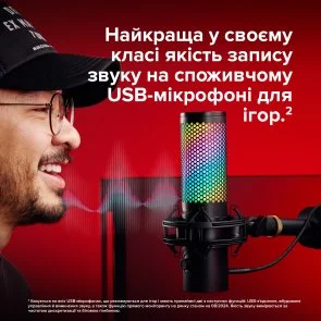 Фото: Мікрофон HyperX QuadCast 2 S RGB Black № 15 | KTC