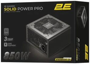 Фото: Блок живлення 2E 850W Solid Power Pro (2E-SP850BRSMII-120) № 4 | KTC