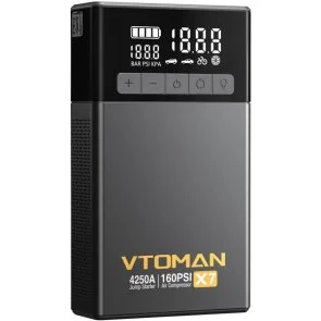 Фото: Бустер Vtoman X7 Jump Starter 4250A з компресором 160PSI № 3 | KTC