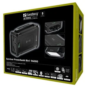 Фото: Батарея універсальна Sandberg Survivor 96000mAh (420-78) № 6 | KTC