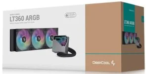 Фото: Система рідинного охолодження Deepcool LT360 ARGB Black (R-LT360-BKAMNC-G-1) № 6 | KTC
