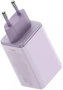 Зарядний пристрій Baseus GaN6 Pro Fast Charger 65W Purple (P10162701533-00)