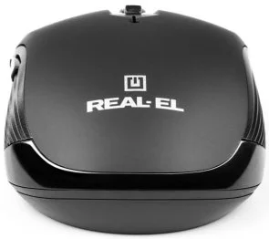 Фото: Миша Real-EL RM-331W Black (EL123200044) № 7 | KTC