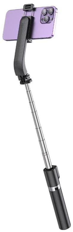 Фото: Селфі монопод Hoco K20 Prior live broadcast holder Black (6942007604116) № 3 | KTC