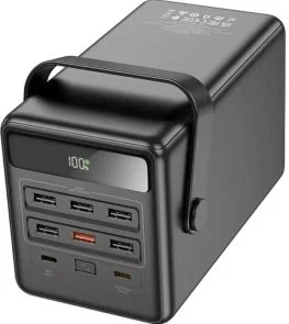 Фото: Батарея універсальна Hoco DB03 Endure 100000mAh 22.5W Black (DB03 Endure 100000 Black) № 2 | KTC