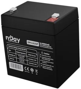 Фото: Батарея для ДБЖ Njoy GP4.5121F 12V 4.5AH AGM № 5 | KTC