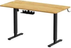 Фото: Стіл комп’ютерний OfficePro ODE1470LW Light Wood/Black № 2 | KTC