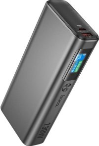 Батарея універсальна Hoco Q17B Electric 20000mAh 130W Space Grey (6942007628976)