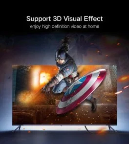 Фото: Кабель UGREEN HD104 v2.0 HDMI / HDMI 1m Black (10106) № 4 | KTC