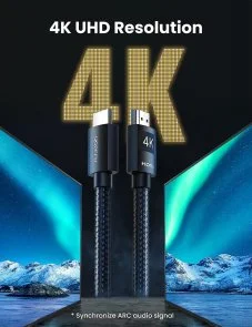 Фото: Кабель UGREEN HD119 v2.0 HDMI / HDMI 1m Black (30999) № 2 | KTC