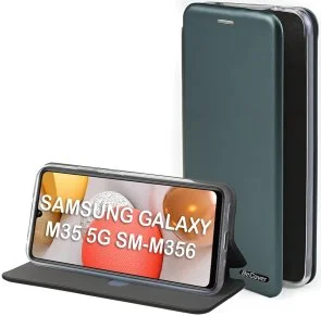 Фото: Чохол BeCover for Samsung M35 5G SM-M356 - Exclusive Dark Green (711540) № 2 | KTC