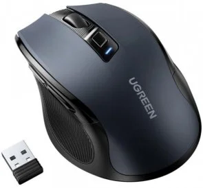 Фото: Миша UGREEN MU006 Silent Wireless Black (90545) № 2 | KTC