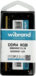 Оперативна пам’ять Wibrand DDR4 1x8GB (WI2666DDR4S/8GB)