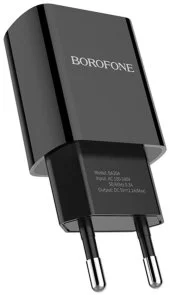 Фото: Зарядний пристрій BOROFONE BA20A Sharp 2.1A Black (BA20AB) № 3 | KTC