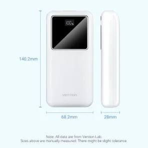 Фото: Батарея універсальна Vention 20000mAh 22.5W Black (FHLB0) № 14 | KTC