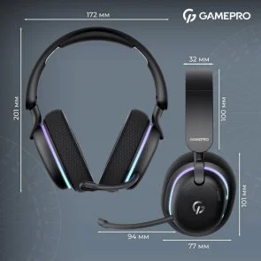 Фото: Гарнітура GamePro Asgard Bragi Black (HSW250B) № 17 | KTC