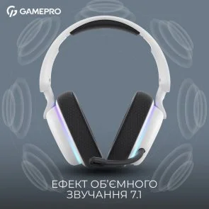 Фото: Гарнітура GamePro Asgard Bragi White (HSW250W) № 9 | KTC