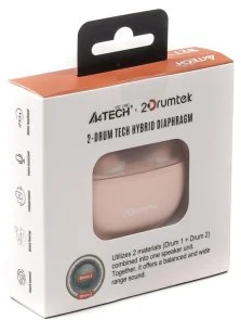 Навушники A4tech B27 Baby Pink