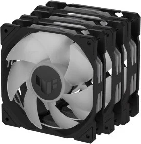 Фото: Кулер ASUS TUF Gaming TR120 ARGB Black 3 pcs (90DA0090-B09020) № 11 | KTC