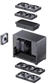 Фото: Корпус Jonsbo D32 Pro Black with window (D32 PRO Black) № 17 | KTC