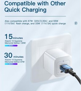 Sunset 120W AM / Type-C 1m Blue