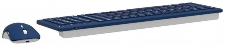 Фото: Комплект клавіатура+миша Maxxter KMS-WCM-01BL-UA Wireless Dark Blue № 3 | KTC