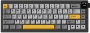Клавіатура Ajazz AK650 Flying Fish Switch RGB With Screen Wireless Black (AK650-FF-BGY)
