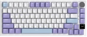 Клавіатура Ajazz AK820 Pro Flying Fish Switch RGB With Screen Wireless Purple (AK820PRO-FF-PWB)