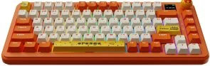 Фото: Клавіатура Ajazz AK820 Max Avocado Switch RGB With Screen Wireless Orange (AK820MAX-AS-OW) № 4 | KTC