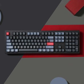 Клавіатура Keychron K10 Pro K Pro Banana QMK RGB UKR/ENG WL/BT/USB Black (K10P-B4-UA)