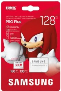 FLASH пам'ять Samsung Pro Plus Sonic the Hedgehog UHS-I V30 U3 Micro SDXC 128GB with adapter (MB-MD128SA/LC1)