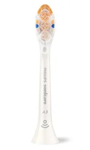 Фото: Насадка для зубної щітки Philips Sonicare A3 Premium All-in-One White 2pcs (HX9092/87) № 2 | KTC