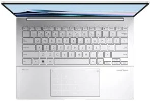 Фото: Ноутбук ASUS Zenbook 14 OLED UX3405CA-ST1262 Foggy Silver - 14" OLED 120 Гц / Intel Core Ultra 5 / 225H / DDR5 16 ГБ / PCI-E SSD 1 ТБ / Intel Arc graphics № 3 | KTC