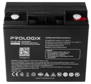 Фото: Батарея ProLogix 12V 18Ah AGM (PL12-18) № 3 | KTC
