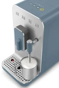Фото: Кавомашина Smeg Coffee Machine With Steam Wand Storm Blue (BCC12SBMEU) № 12 | KTC