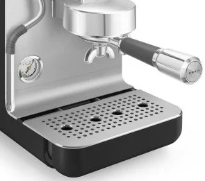 Фото: Ріжкова кавоварка Smeg Espresso coffee machine Black (EMC02BLMEU) № 14 | KTC