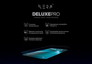 Фото: Захисне скло iLera for Apple iPhone 15 - DeLuxe Original Glass (ILFCDL15) № 3 | KTC
