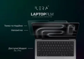 Фото: Захисна плівка iLera for Macbook Pro 14 M1-M5 - Screen Protector (ILMBPR14) № 2 | KTC
