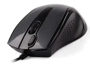 Фото: Миша A4tech N-500F-1 Gray (N-500F-1_USB-Glossy Grey) № 3 | KTC