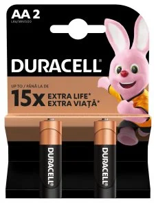 Фото: Батарейка Duracell MN1500 LR06 AA BLI/2 (81545393) № 2 | KTC