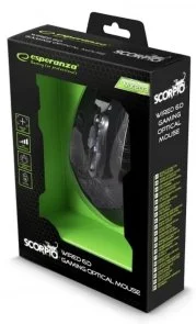 Фото: Миша Esperanza MX203 SCORPIO Black/Blue (EGM203B) № 4 | KTC