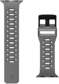Фото: Ремінець UAG for Apple Watch Ultra 2/Ultra 49/45/44/42mm - Civilian Silicone Titanium (194002113636) № 7 | KTC