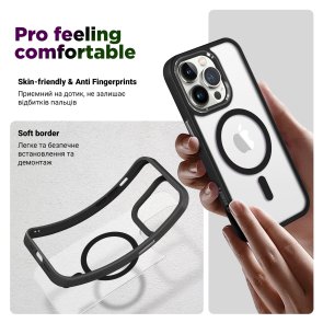 Чохол ArmorStandart for Samsung S25 Plus - Unit MagSafe Black (ARM82263)