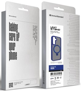 Чохол ArmorStandart for Samsung S25 - Unit Stand Blue (ARM82858)